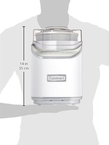 Ice Cream Maker Machine, 2 Quart, Stainless Steel P4627