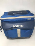 Blue 52 Can Collapsible Rolling Cooler M36313