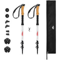 Carbon Fiber Cork Grip Trekking Poles E532