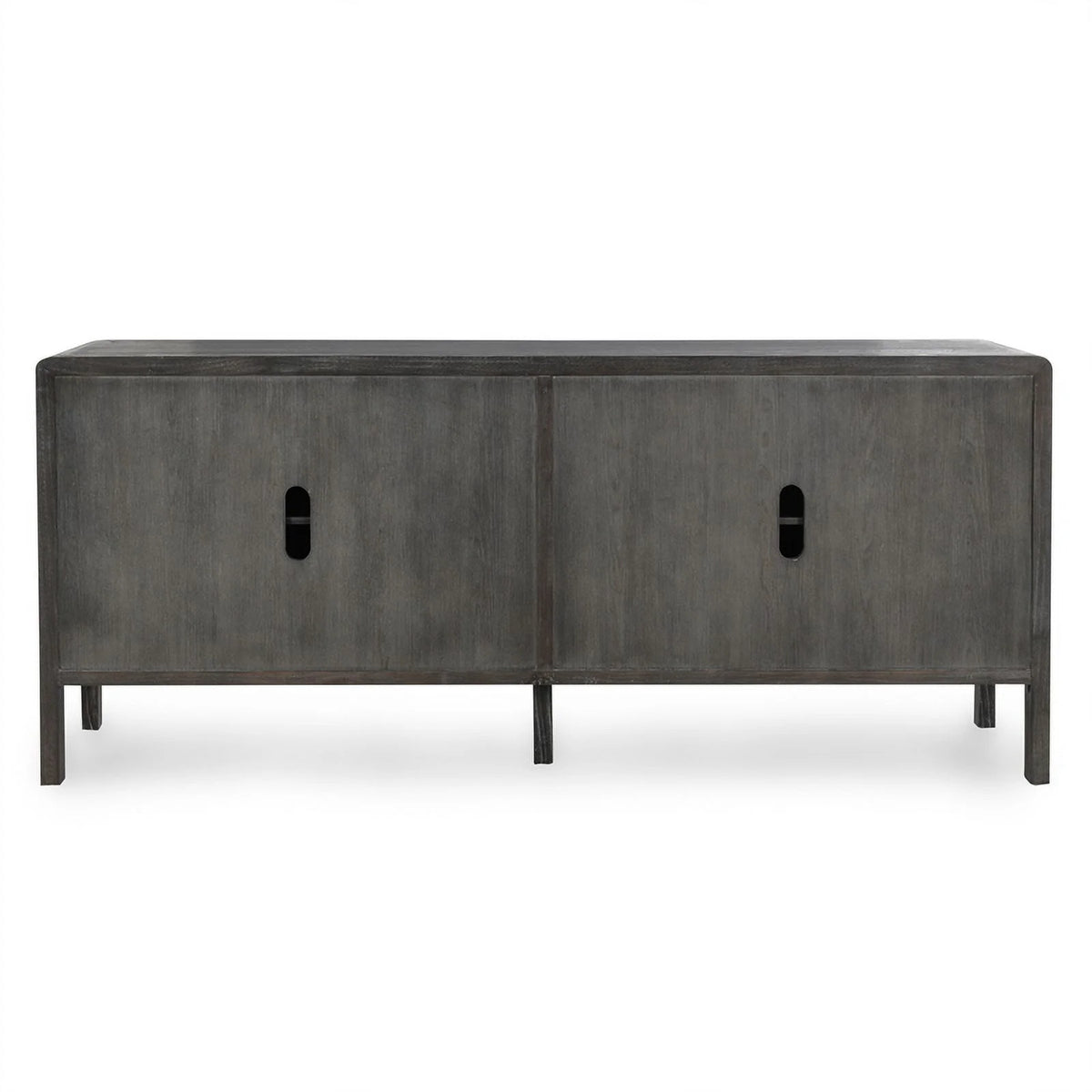 79" Reclaimed Elm Wood 4-Door Sideboard A2126
