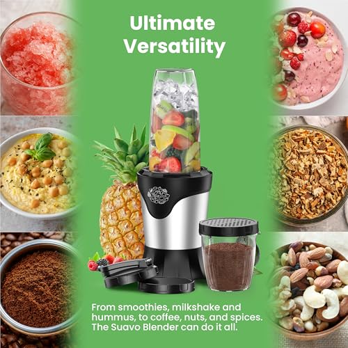 1100W Portable Personal Blender with 2 22Oz To-Go Cups U6417