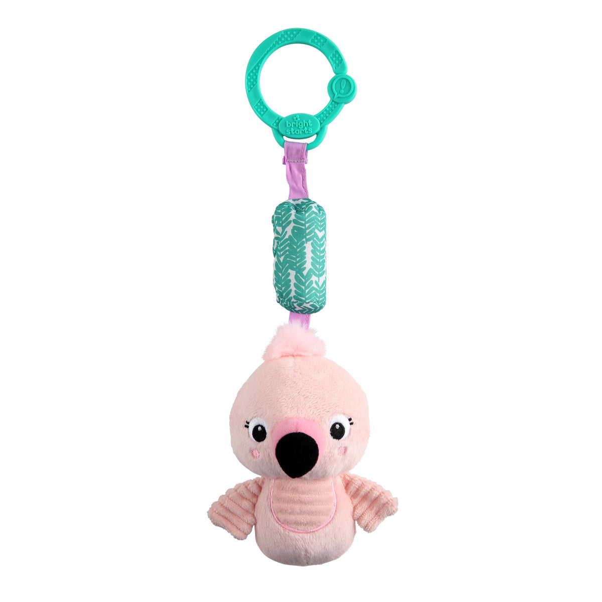 Flamingo Plush Take-Along Baby Toy Z909