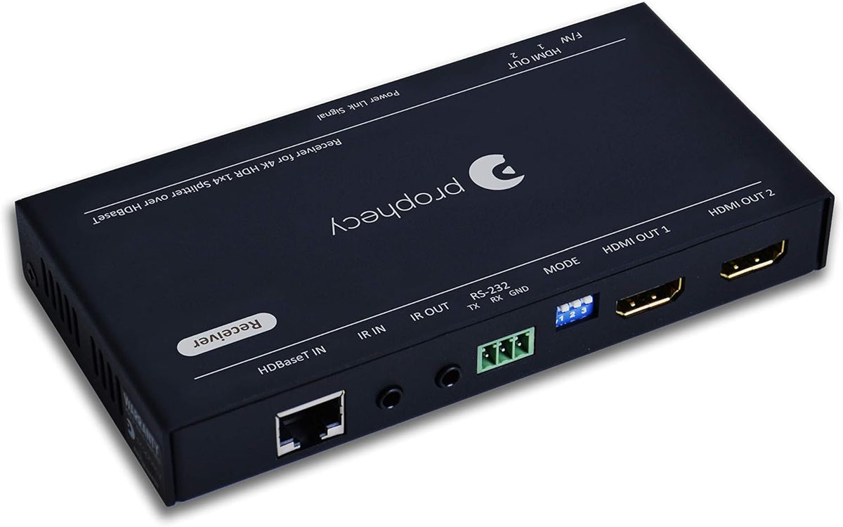 1x4 HDMI Extender Splitter 1080p Over Cat5e/Cat6/Cat7 Ethernet Cable B604374