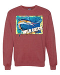 Vintage Heather Red Graphic Sweatshirt T549461