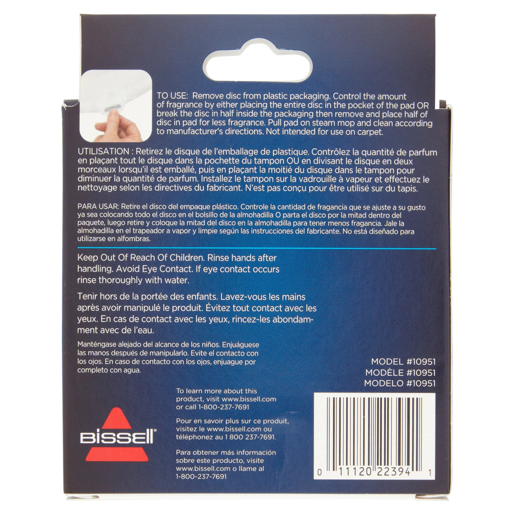 Pet Odor Eliminating Scent Discs for Steam Mop X100