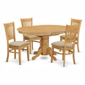 5 Piece Dining Set with 4 Chairs S550