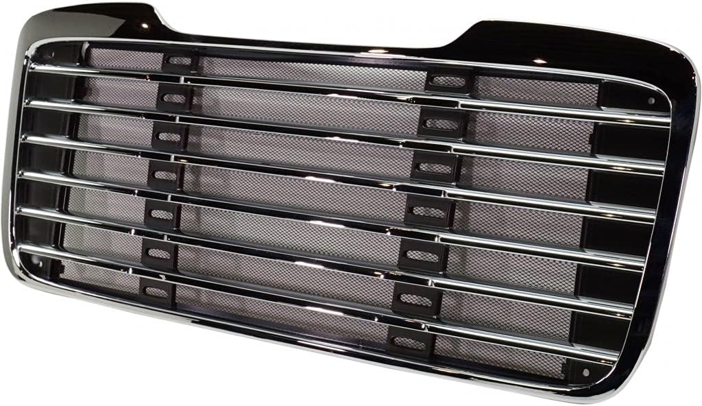 Chrome Horizontal Bar Grille with Bug Screen R9653