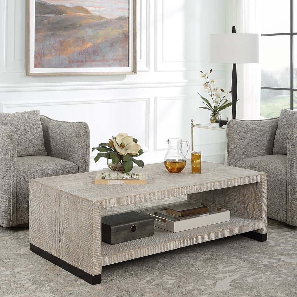 Coffee Table 18.13 Inches Tall and 53.88 Inches Wide K138093