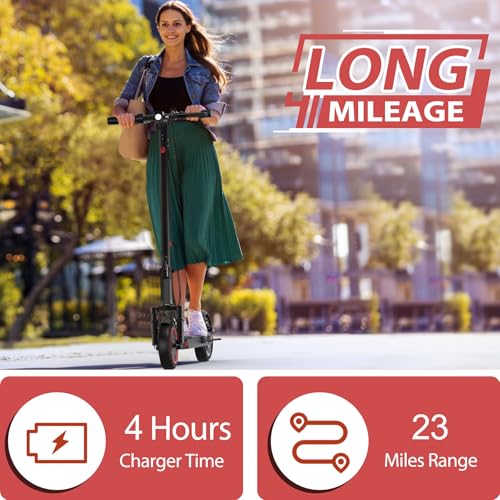 Electric Scooter, Folding, Dual Braking, Dual Suspension, App W80841