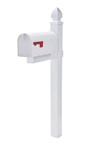 Black Galvanized Steel Mailbox C11977