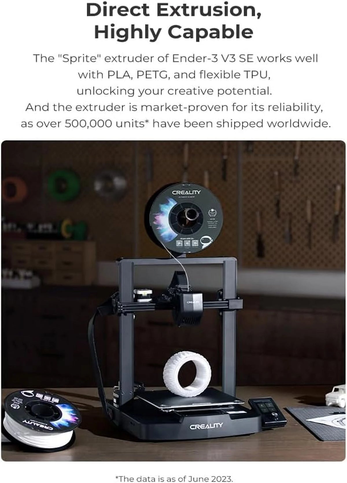 3D Printer Auto Leveling Direct Extruder 8.66x8.66x9.84 in I47774