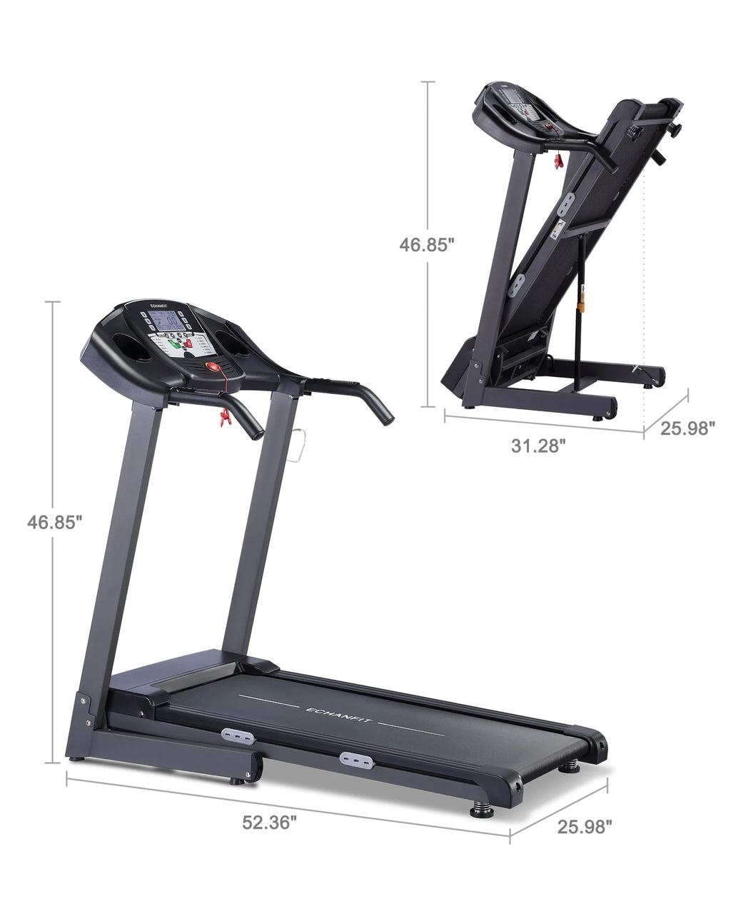 Auto Treadmill with 12% and Bluetooth Speaker T905