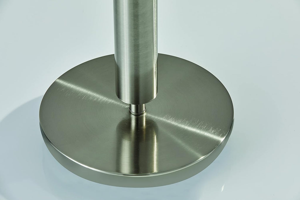 Brushed Steel Finish Tall Table Lamp L337883