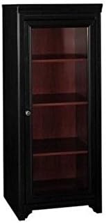 Audio Cabinet with 2 Adjustable Shelves in Antique Black P770