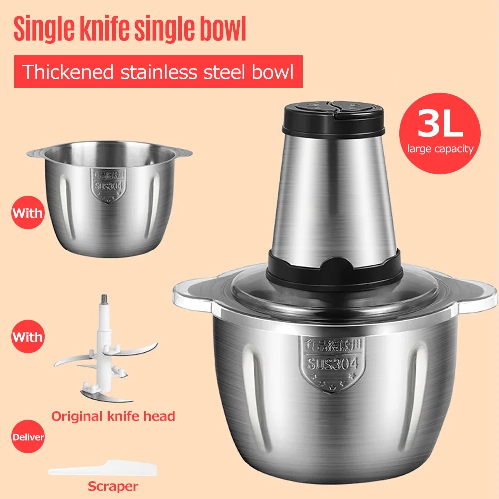 Stainless Steel Electric Meat Grinder 250W O31890