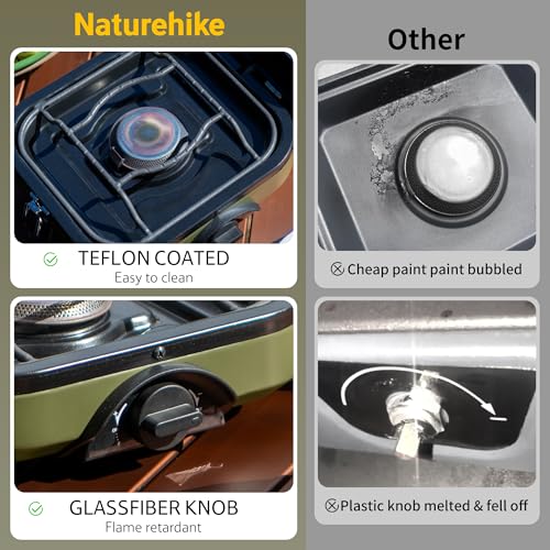 2 Burner Folding Camping Stove with Griddle P394785