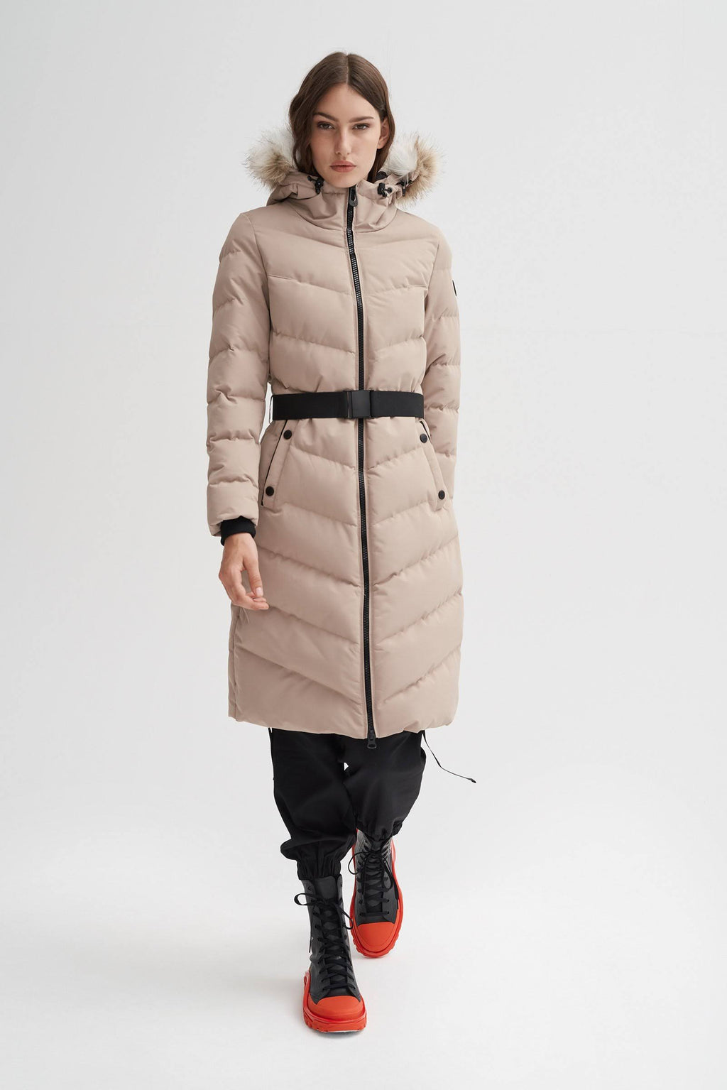 Winter White Coat C14522