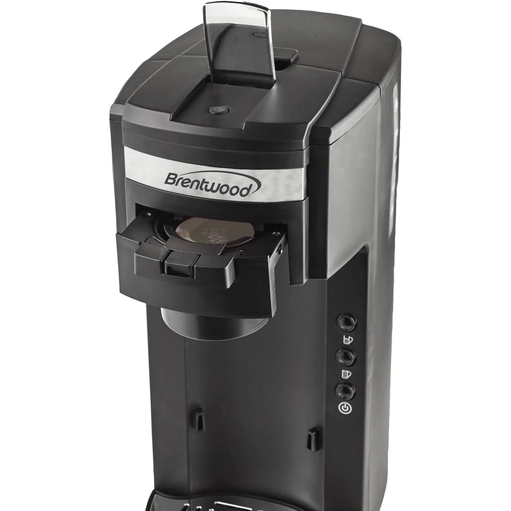Black Single-Serve Coffee Maker Y7414