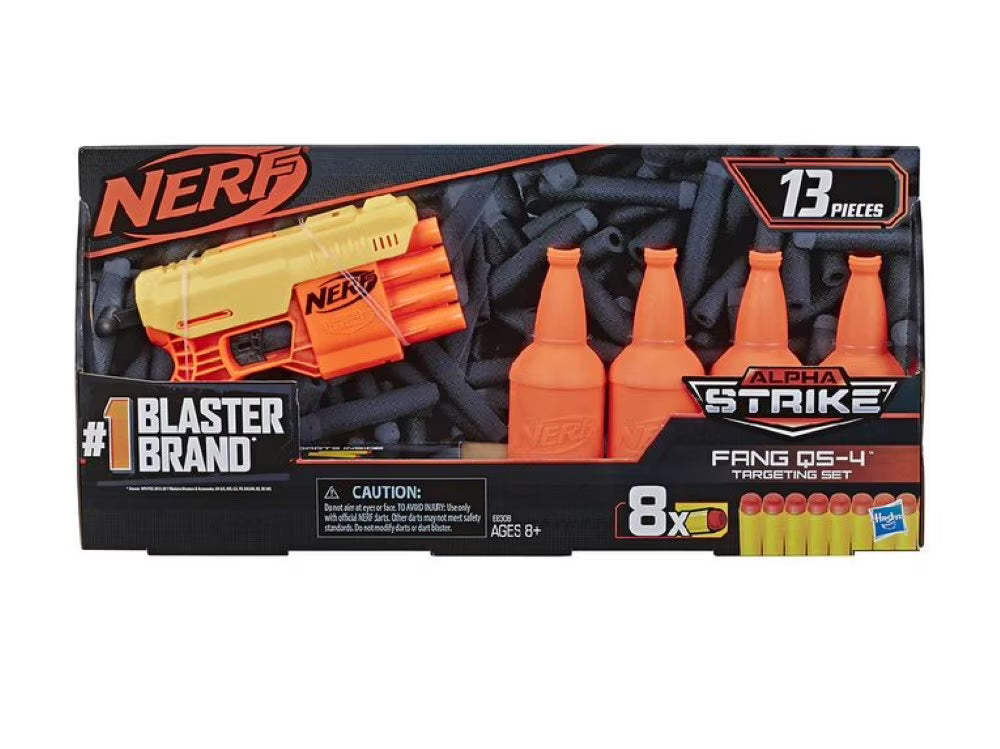 Nerf Alpha Strike Targeting Set 13 Pieces 8 Darts N168972