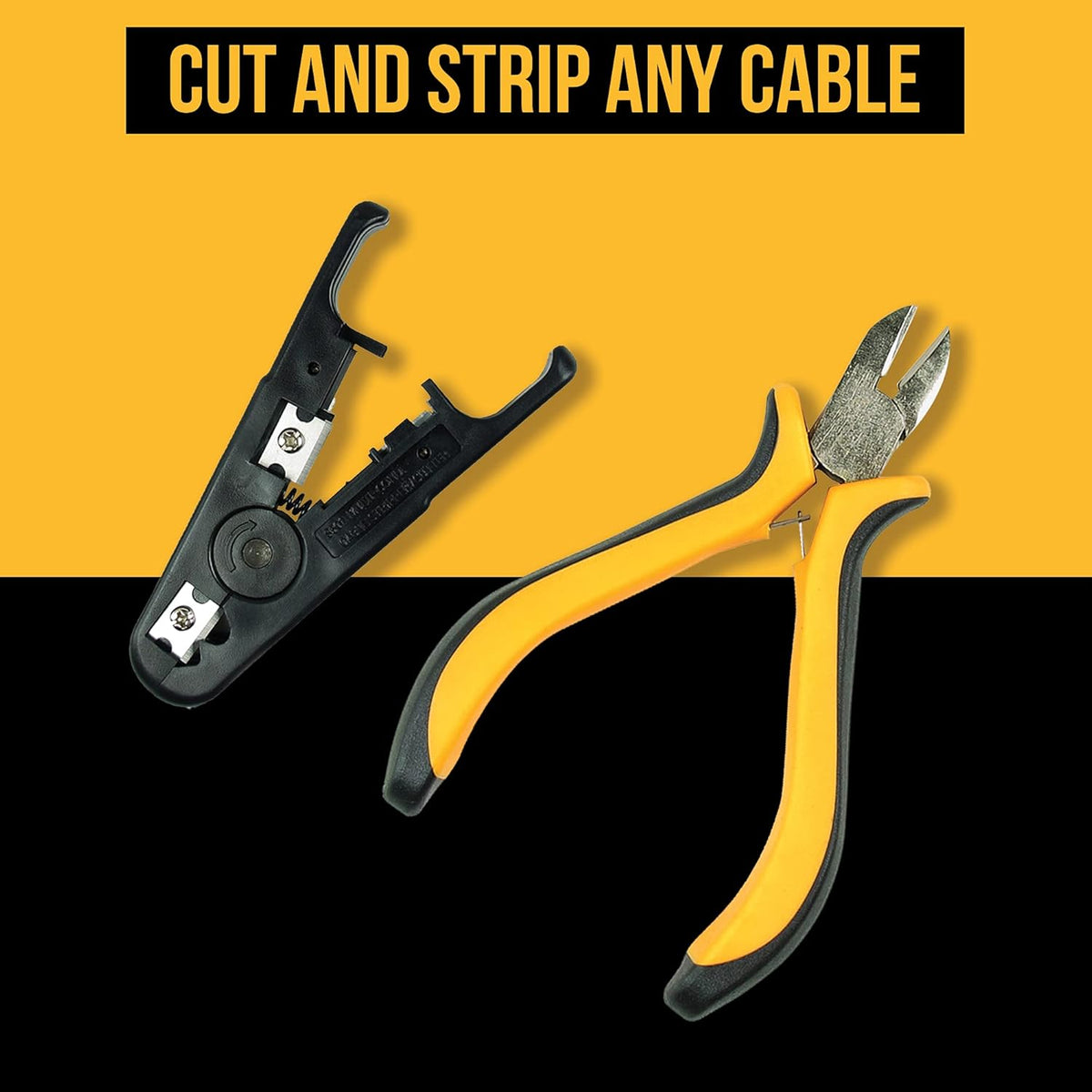 10 in 1 Network Installation Tool Kit with Hard Case I252