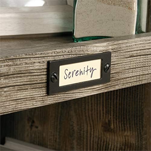 Rustic Cedar 10-Cubby Wood Bookcase S298