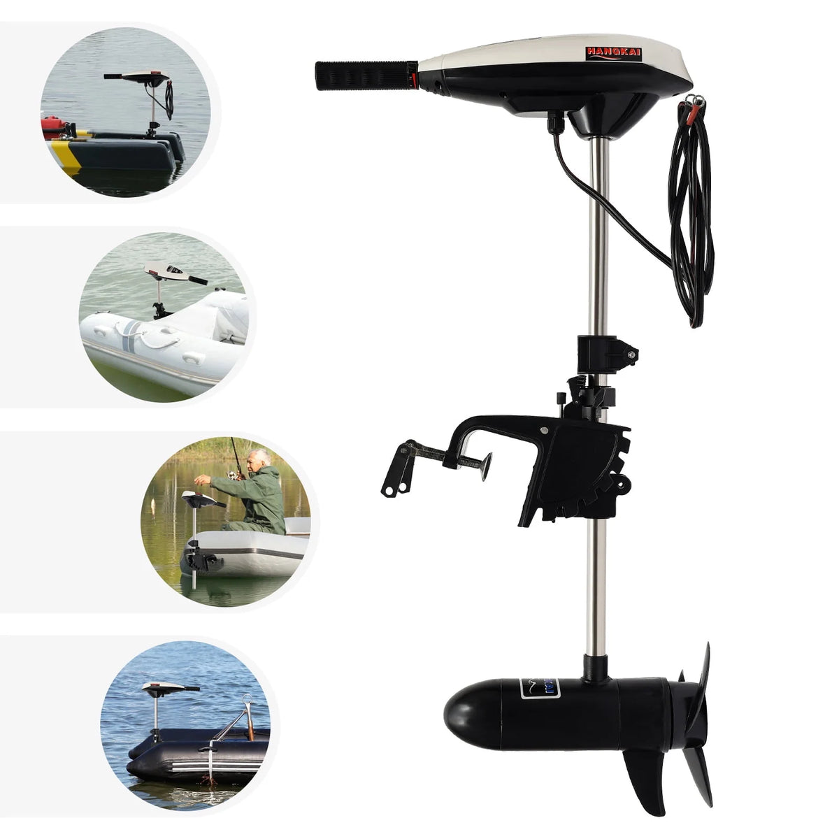 12V 65lbs 660W Electric Trolling Motor M791