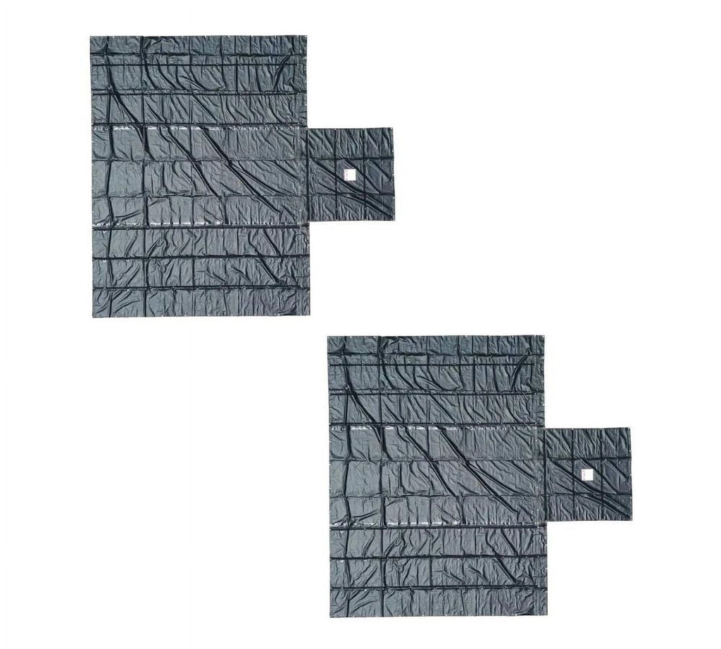 2 Pack 14oz Steel Tarp 16' x 27' with Flap W37075