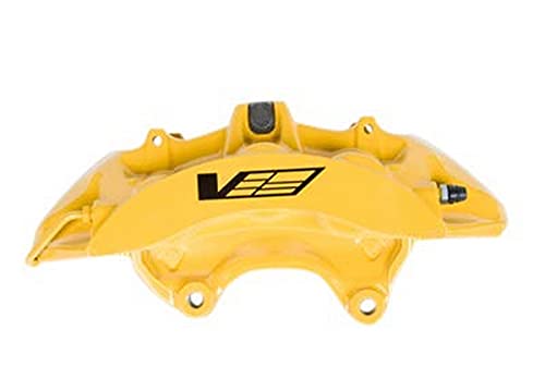 Yellow Front Driver Side Disc Brake Caliper Assembly V88672