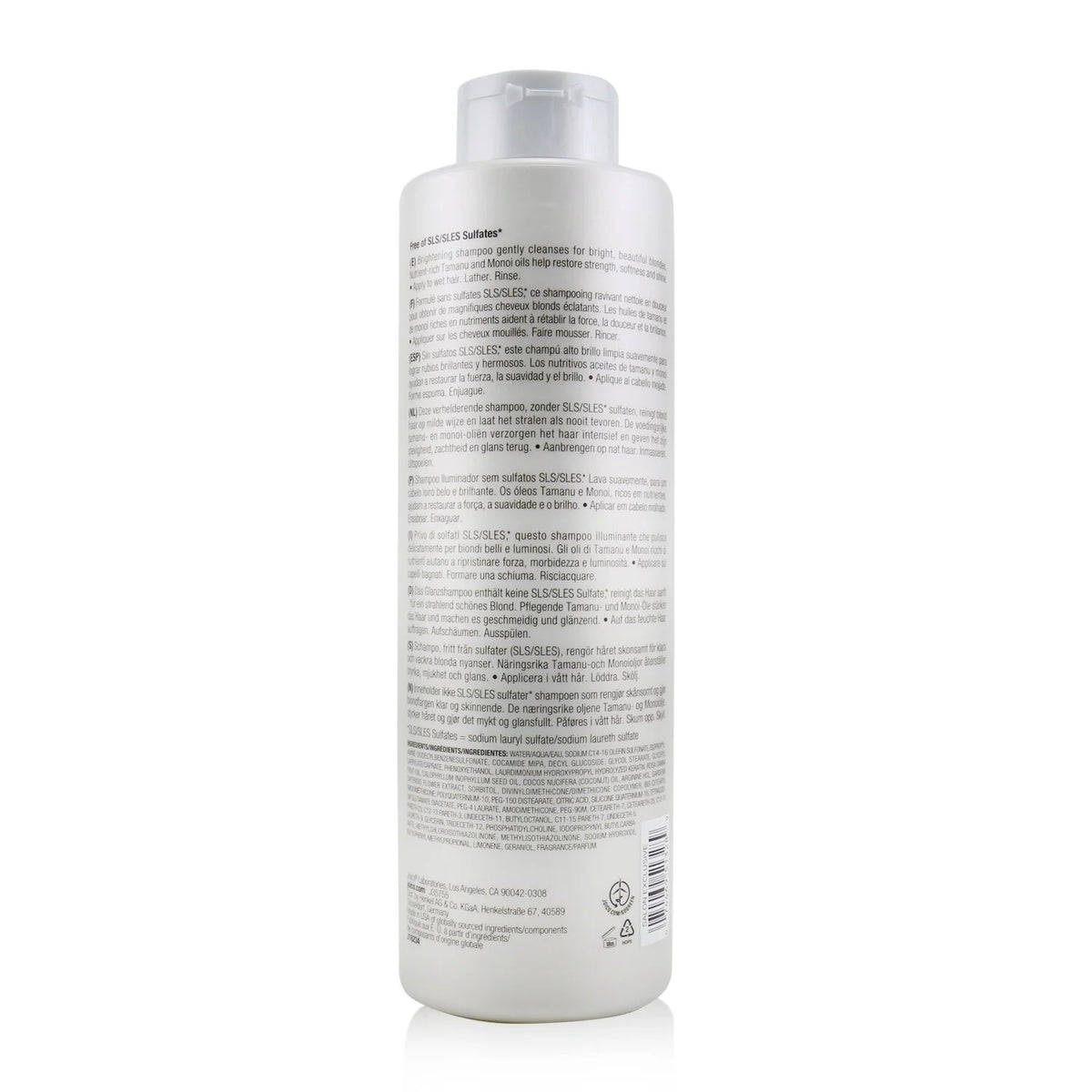 Blonde Life Brightening Shampoo 1000ml P91042