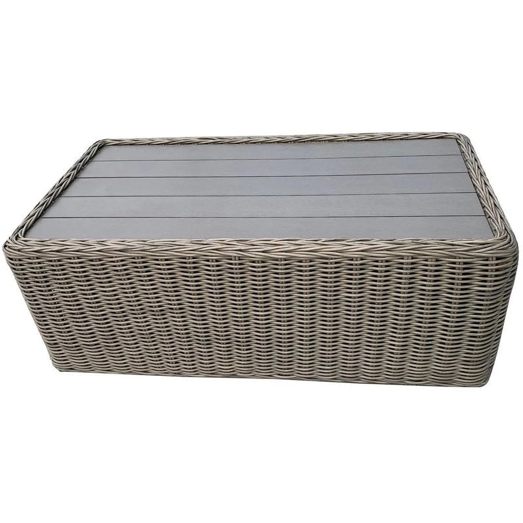 Dark Beige Aluminum Frame Coffee Table X752