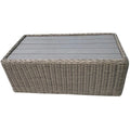 Dark Beige Aluminum Frame Coffee Table X752