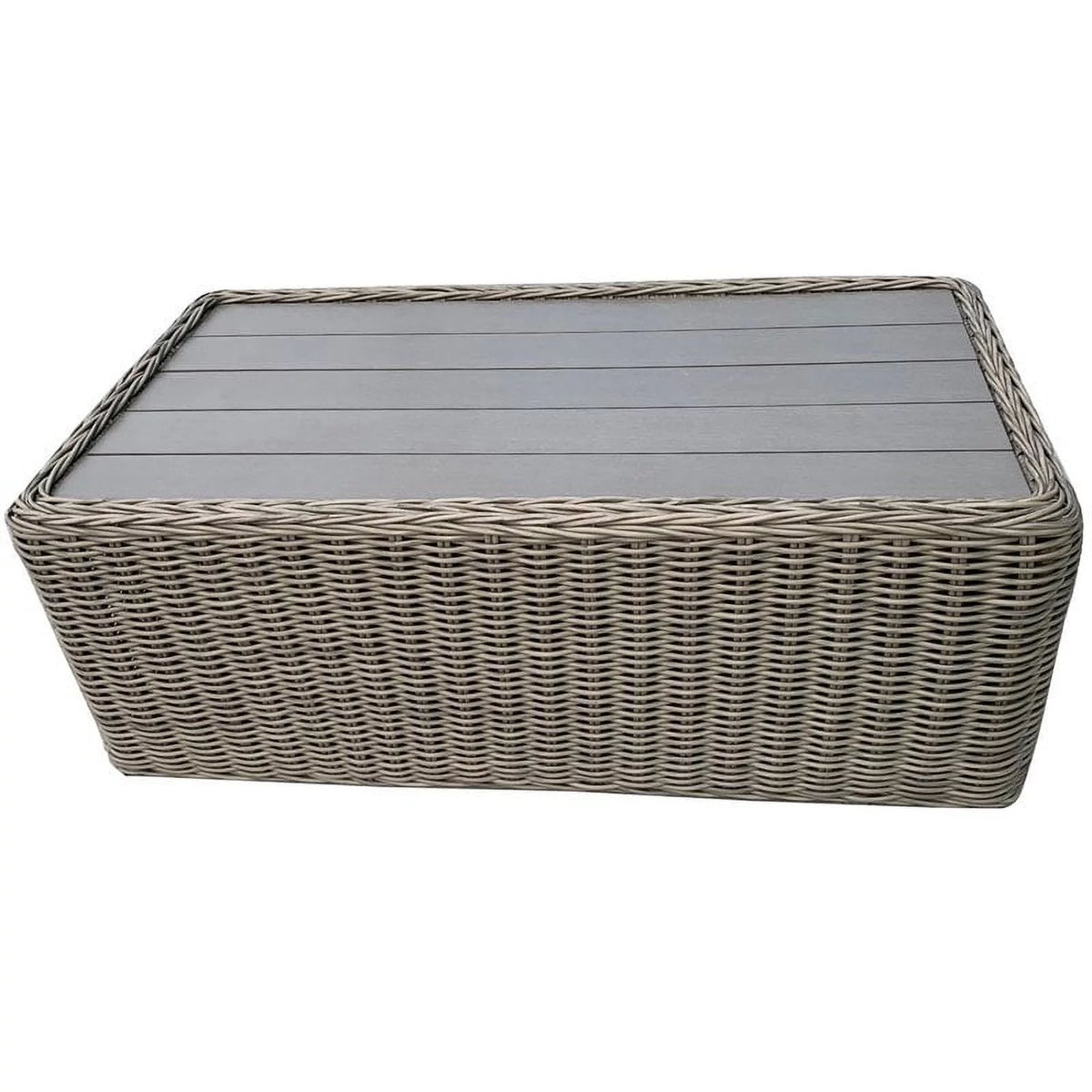 Dark Beige Aluminum Frame Coffee Table X752