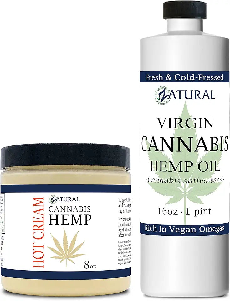 Hemp Oil + Hemp Hot Cream X813