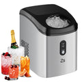 Nugget Ice Maker Countertop, Self-Cleaning Portable with Ice Scoop Z614