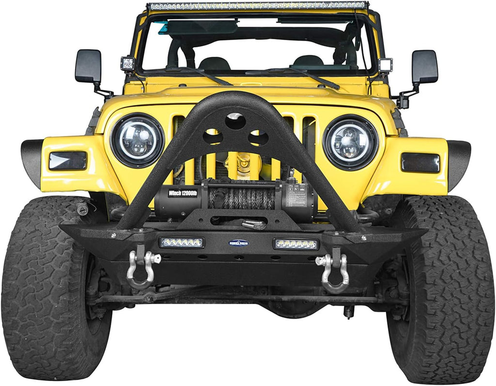 Front & Rear Bumper Combo with Tire Carrier U485