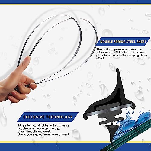 3 Wipers Replacement Set 26"+22"+11" W2447