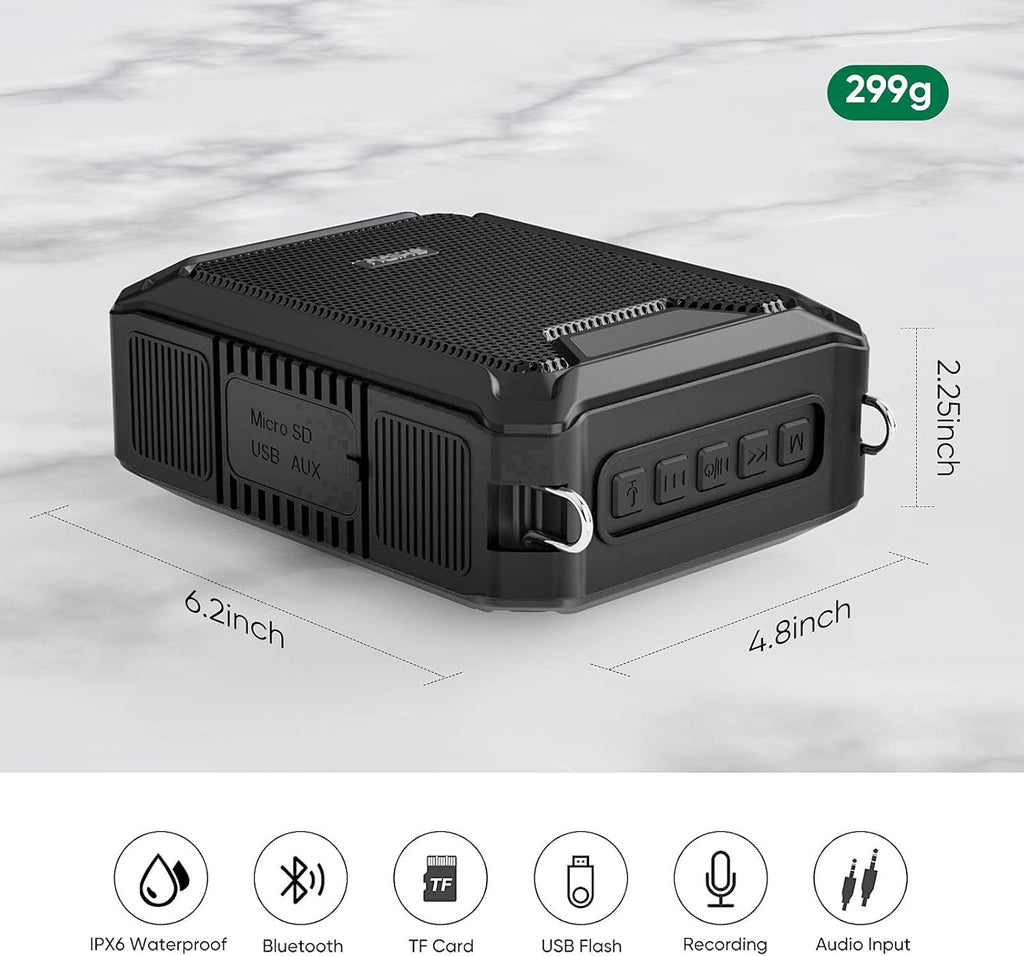 Portable Waterproof 18W Voice Amplifier O18355