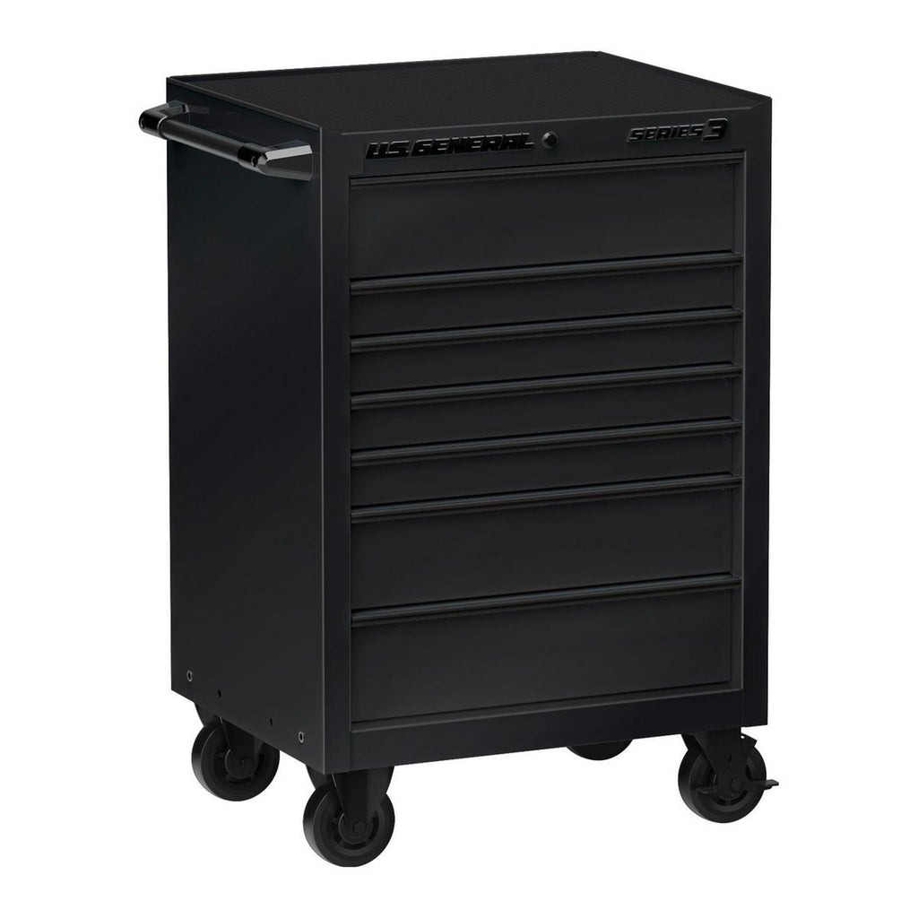 27 in. x 22 in. Black Roll Cab J895