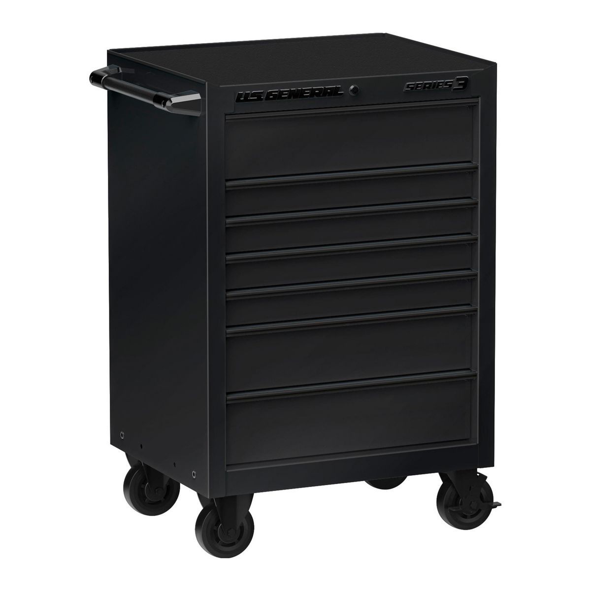 27 in. x 22 in. Black Roll Cab J895
