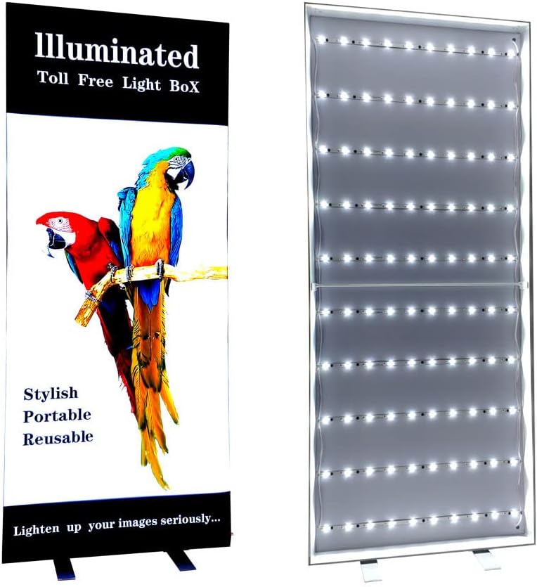 33”x78” Aluminum Frame LED Light Box for Poster I14698