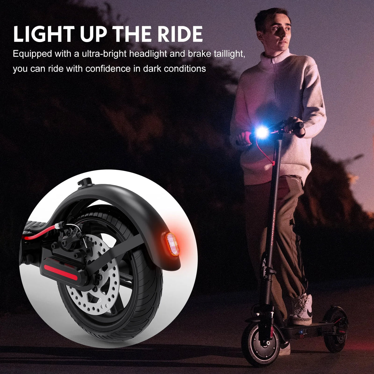 350W Electric Scooter with APP Control U30483