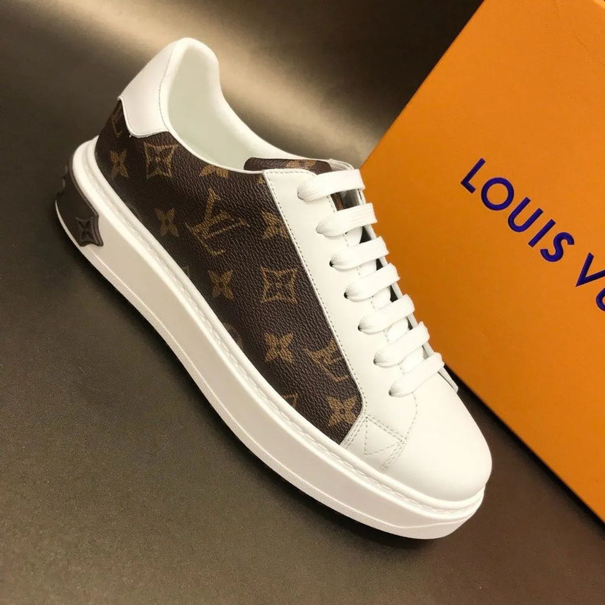 White Brown Sneaker F8425