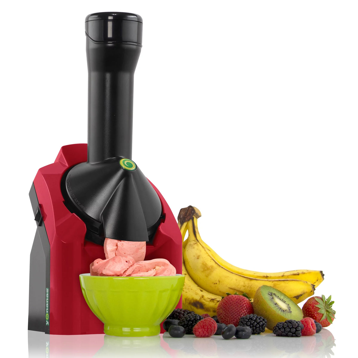 Red Frozen Fruit Dessert Maker with Recipe Book I11299