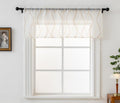 White W52 X L18 Inch Voile Curtain Valance C2181