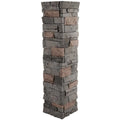 Brown Faux Stone Veneer P44419