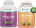 Olive Leaf Extract 750mg Vitamin C 1000mg Vegan Capsules K857