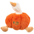 Plush Pumpkin Duck Stuffed Animal Doll G8040