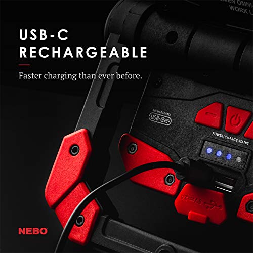 2000 Lumen Rechargeable Magnetic COB LED Work Light A861493
