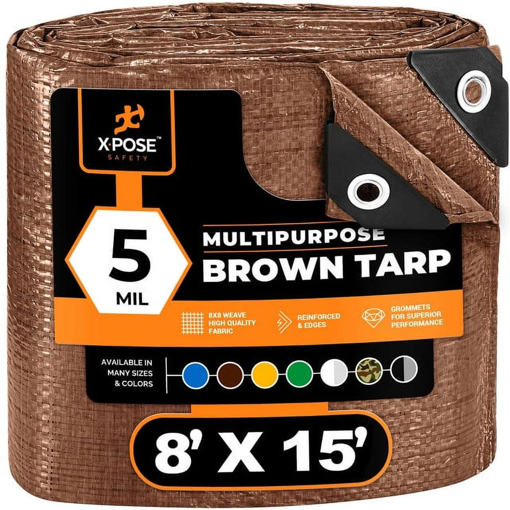 Blue 5' x 7' Waterproof Poly Tarp H962