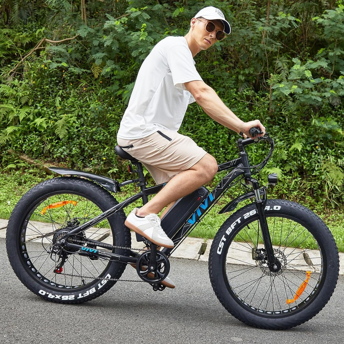 26 x 4.0 Fat Tire 500W All Terrain Electric Bike J233